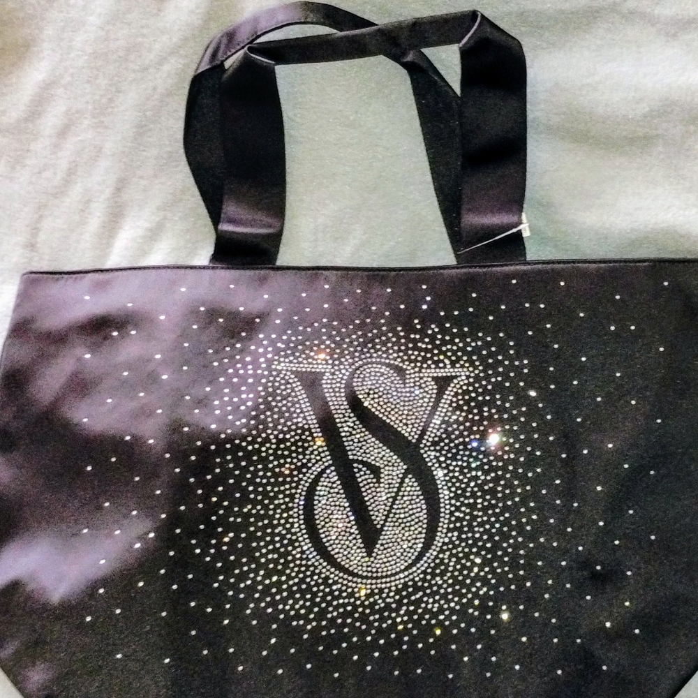 Brand new Victoria's secret pink bling tote bag